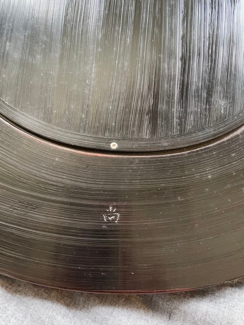 ハンドメイド　鎌倉彫　壁掛け鏡