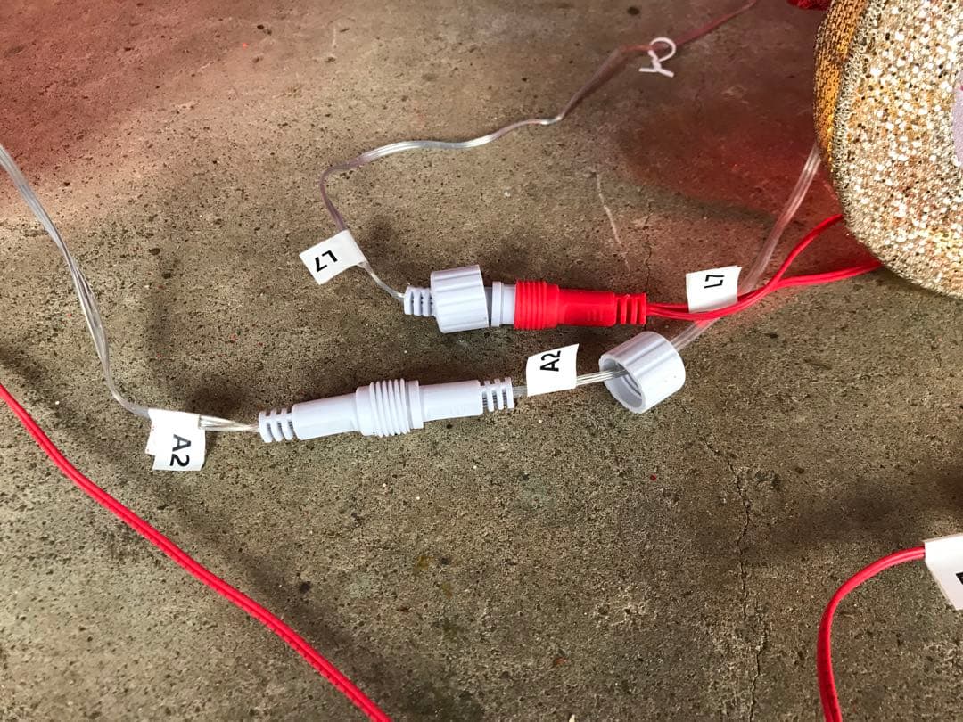 【展示品・箱無し】コストコクリスマス装飾 列車セット