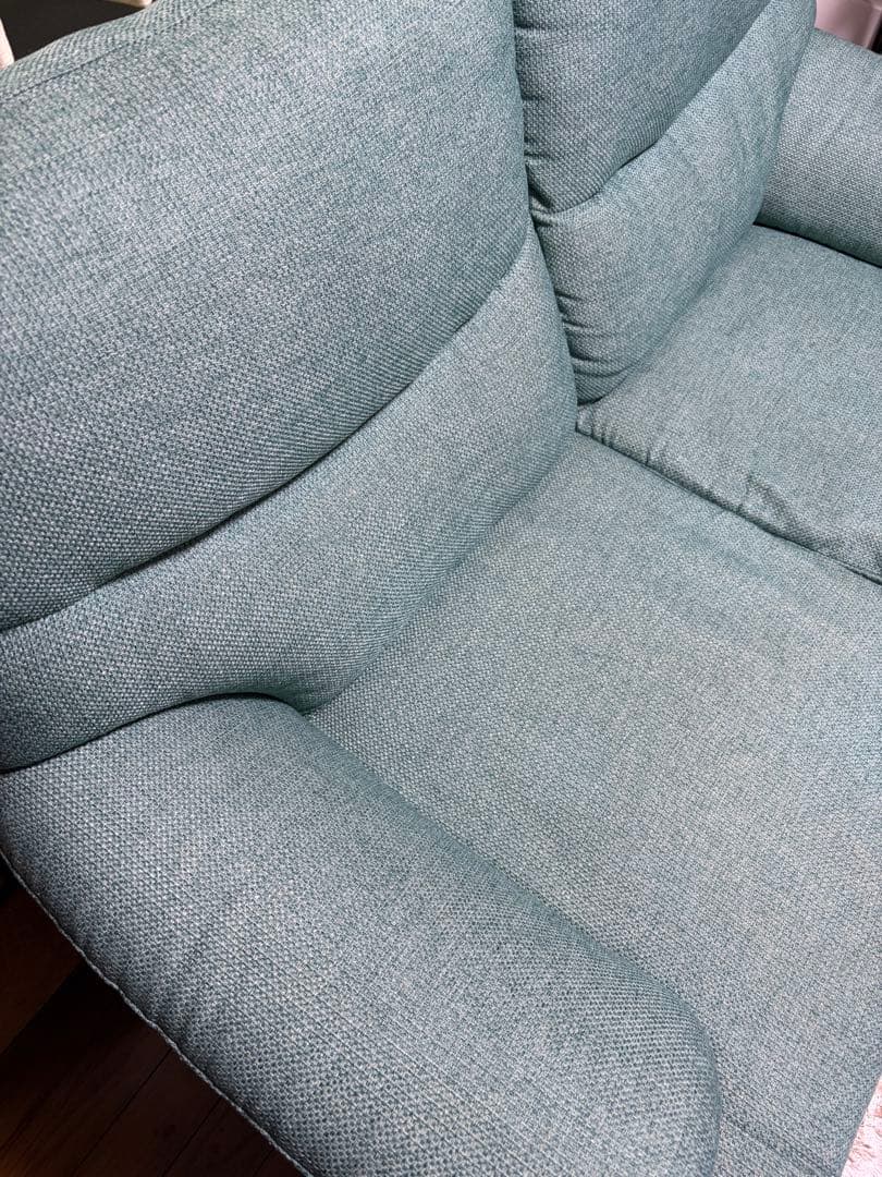 ニトリ 2人掛け 布張りソファ