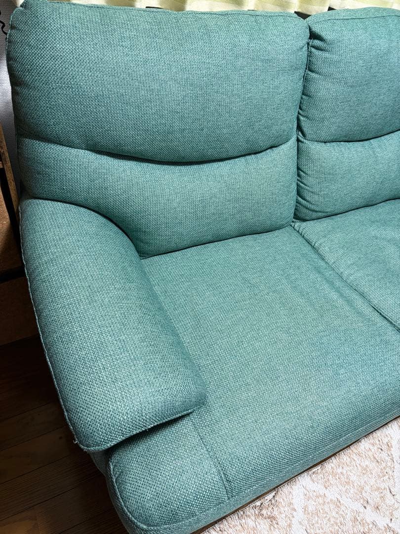 ニトリ 2人掛け 布張りソファ