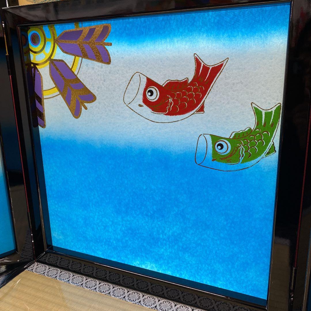 鎧兜飾り台★鯉のぼり★展示品5-10