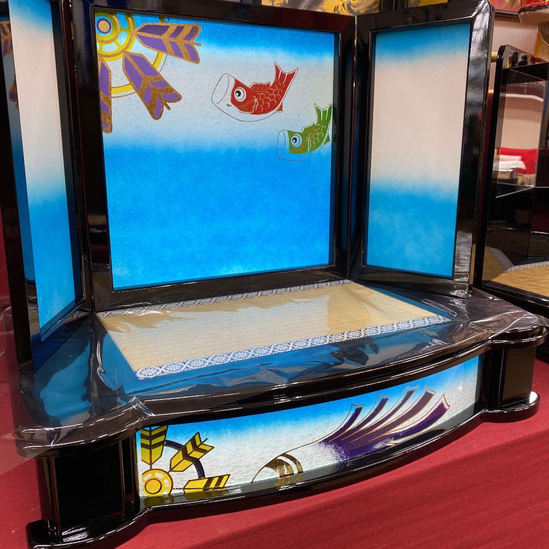 鎧兜飾り台★鯉のぼり★展示品5-10