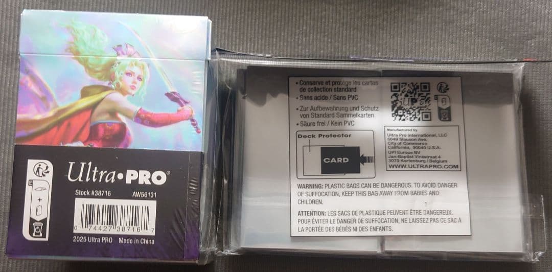 MTG 絶版稀少 魔導の力を持つ少女、ティナ スリーブ＆デッキボックス