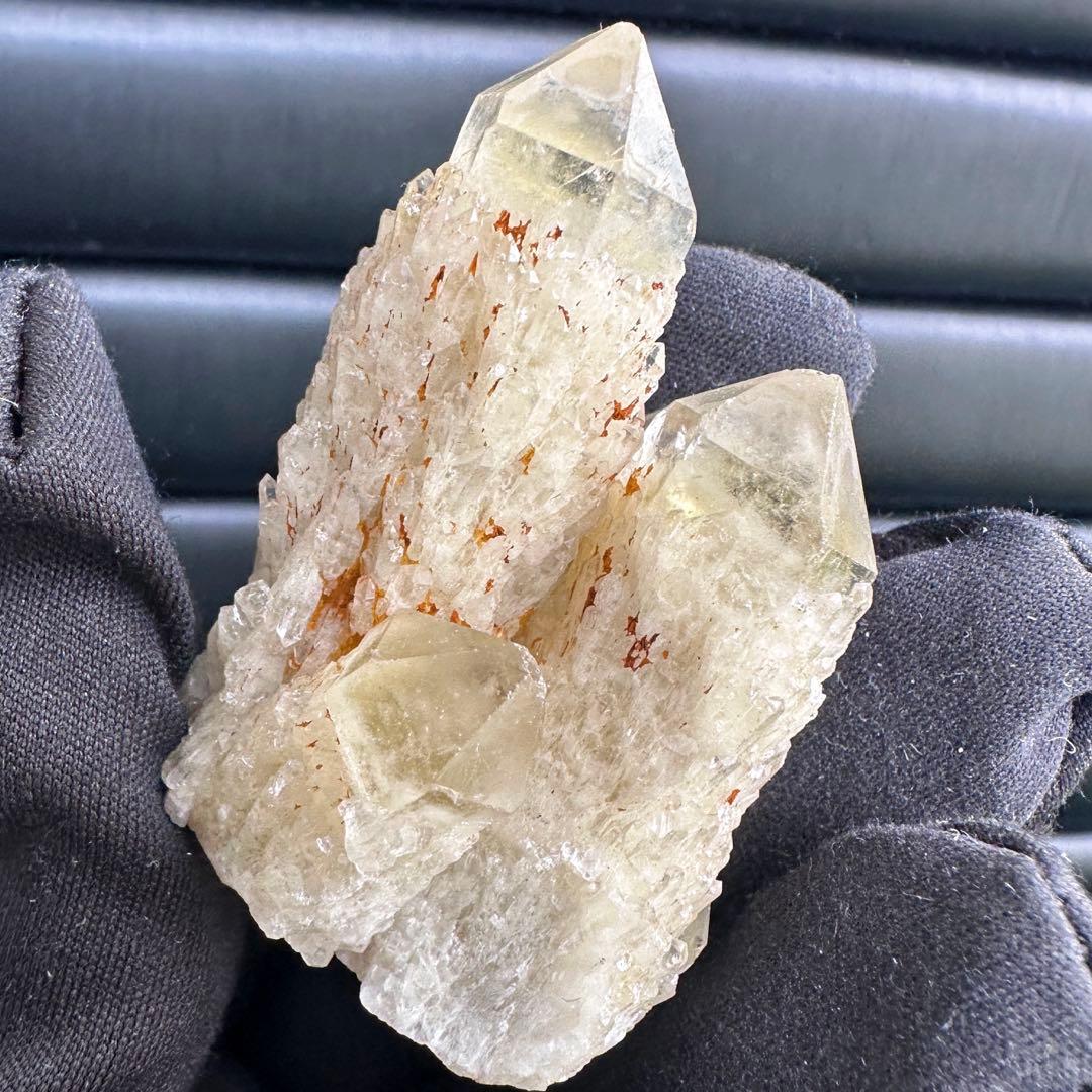 希少❗️オーラ皮膜レインボーシトリンスピリットクォーツ カクタスクォーツA1537