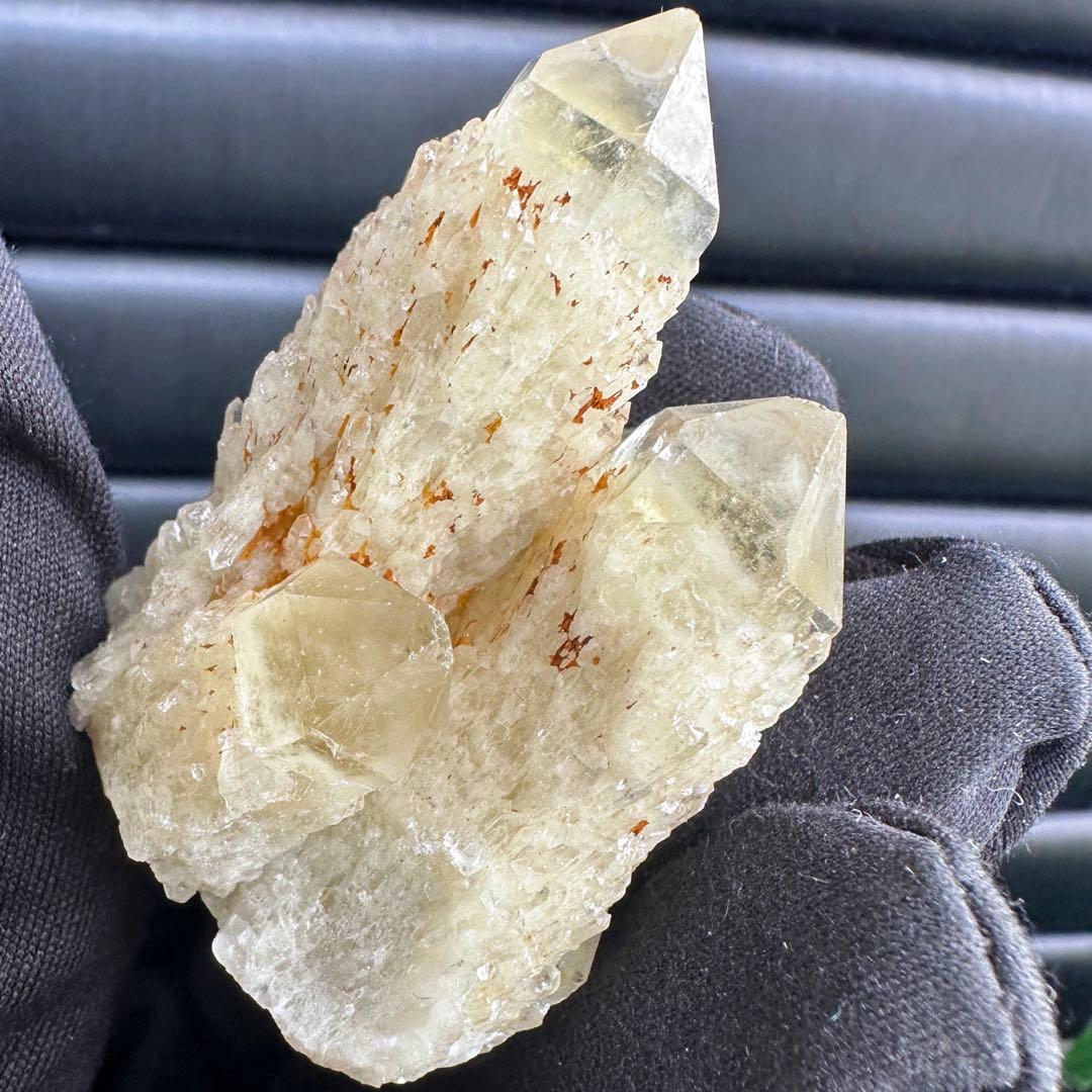 希少❗️オーラ皮膜レインボーシトリンスピリットクォーツ カクタスクォーツA1537