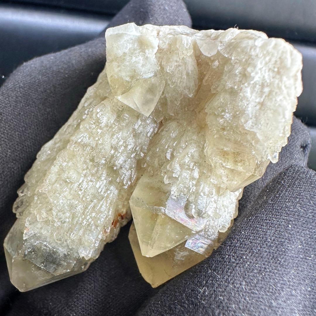 希少❗️オーラ皮膜レインボーシトリンスピリットクォーツ カクタスクォーツA1537