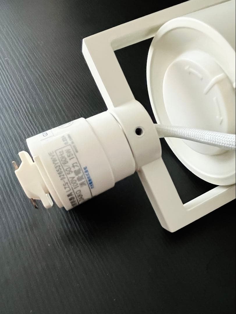 4個セット｜DAIKO スポットライト LZS-92653YWVE ＋取付枠付き