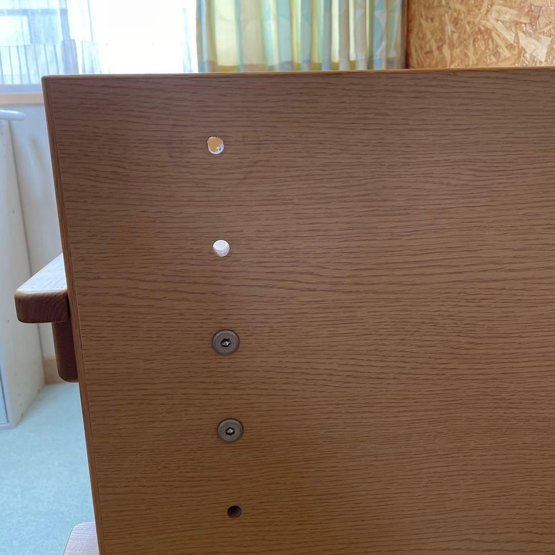 カリモク 子供用学習机 2点セット①学習机 バラ売り可