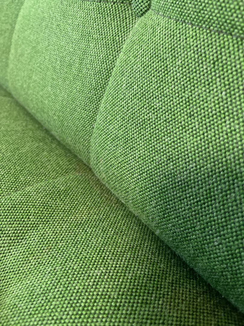 カリモク60 Kチェア 2シーター・グリーングリーン