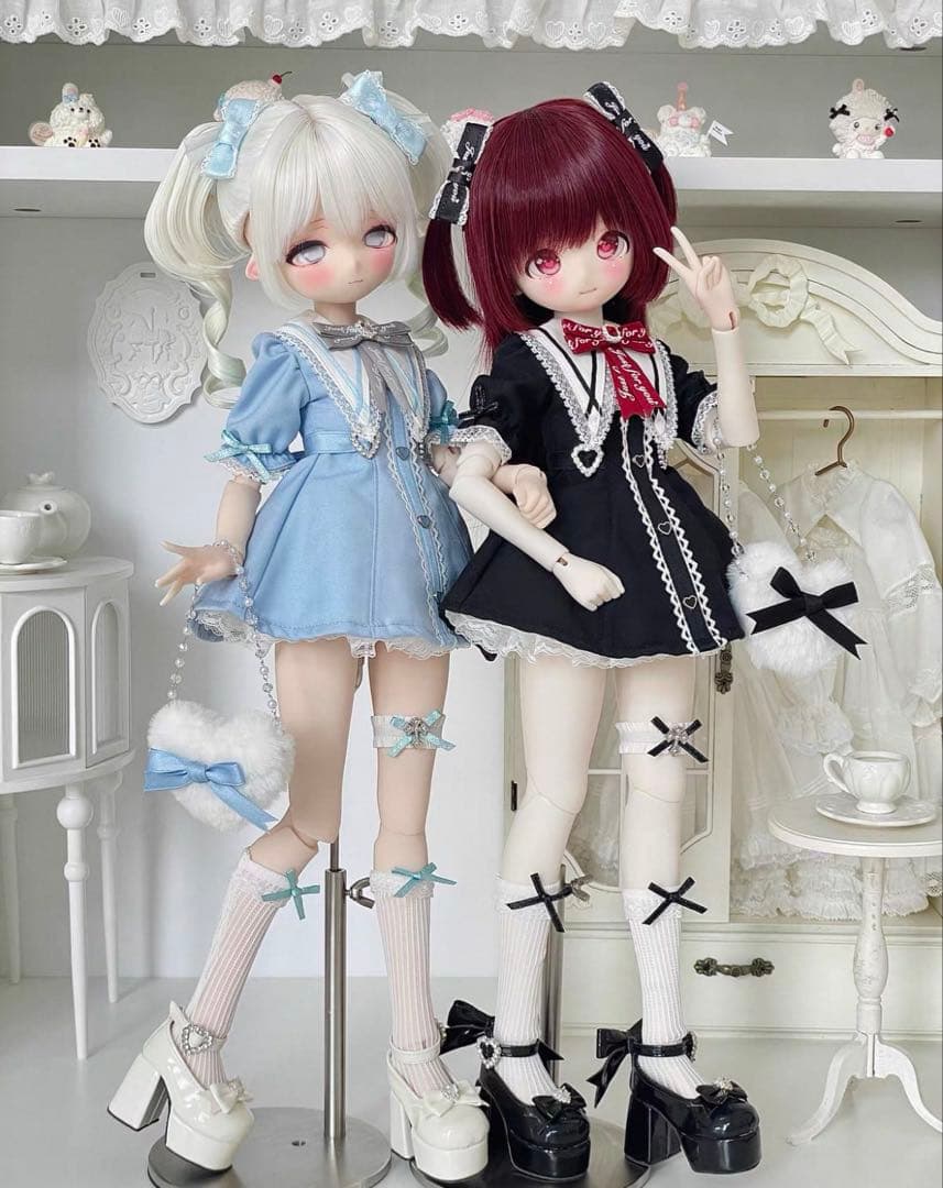 ディーラー様製 MDD SNS電子天使 地雷系 量産型 セットアップ 黒