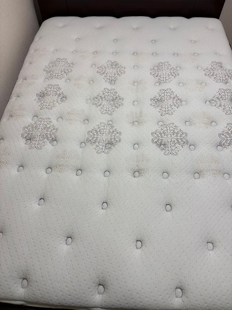 「シーリー ロンド ダブルマットレス 高級モデル／直接引き取り可」