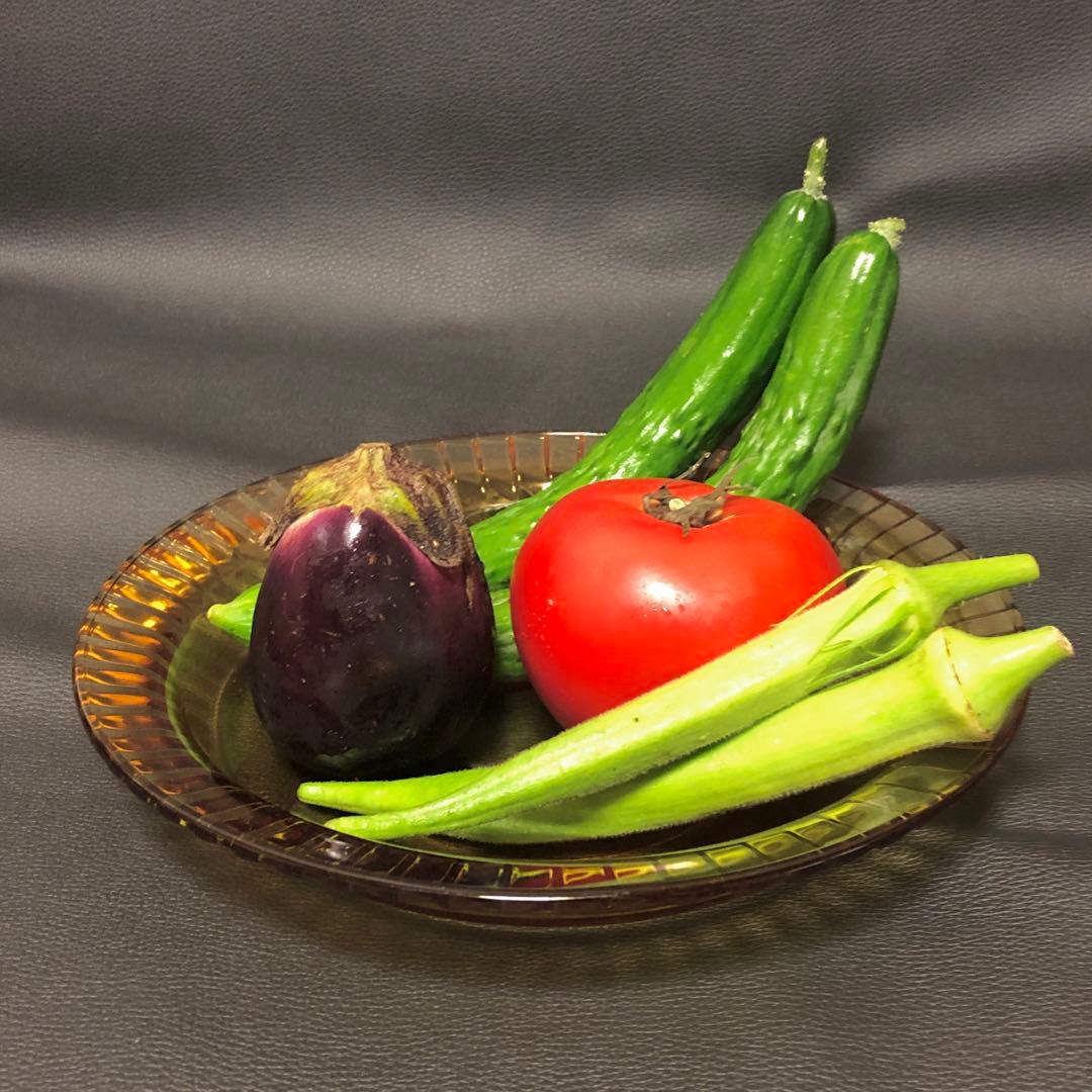 ■ガラス製　中皿　10枚■琥珀色・レトロ・和食・洋食・スイーツ・果物・野菜・肉