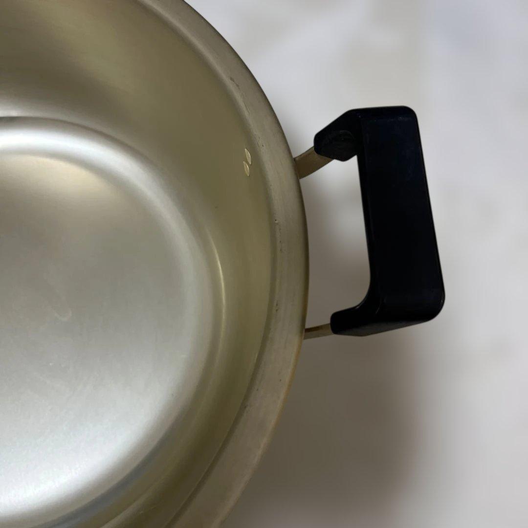 新品・未使用｜アカオアルミ 純しゅう酸 あじなべ 30cm 大型 料理鍋