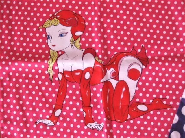 ＣＡＮＤＹ　ＧＩＲＬ　伊勢丹限定　クッションカバー２枚セット　天野喜孝