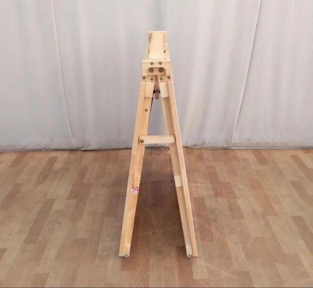 折りたたみ式木製スノコベッド