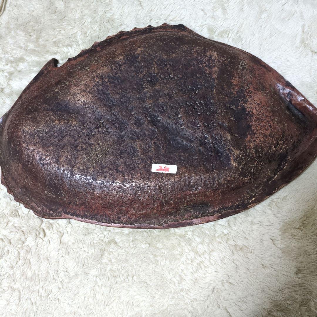 備前焼　魚型　大皿　飾皿