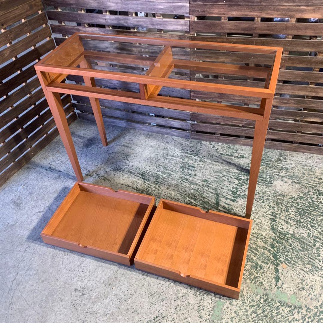 K754 Calligaris カリガリス コンソールテーブル ガラステーブル