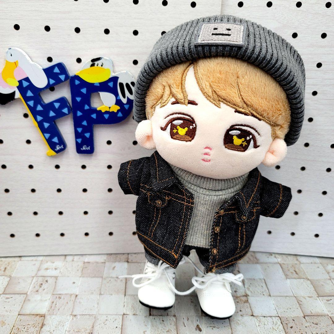 20cm ぬいぐるみ用 服 ぬい服 bts SUGA ユンギ ビーニー 帽子 - メルカリ