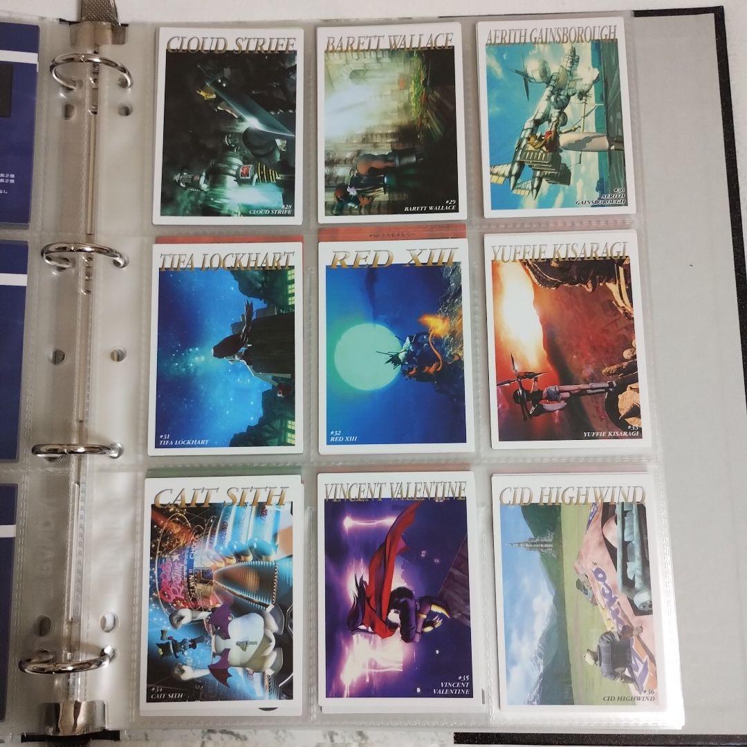 初版】ファイナルファンタジーⅶ カードダス フルコンプリートセット
