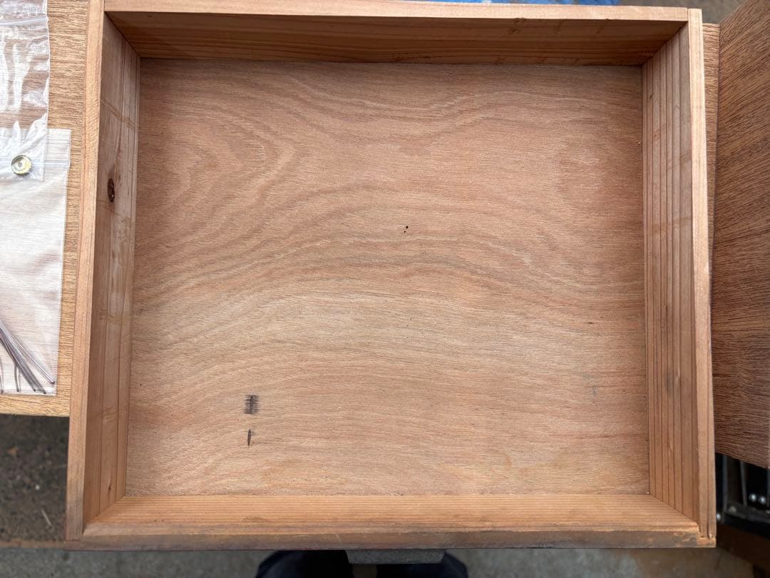 時計風防がたくさん入った小引き出し 5杯 時計部品 針 腕時計 デッド