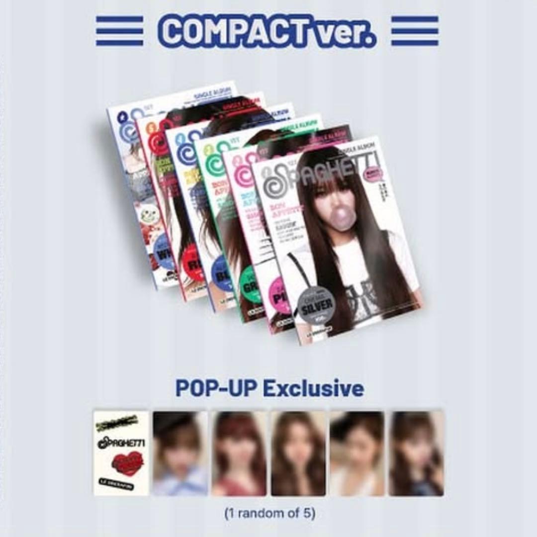 LE SSERAFIM ウンチェ \"Spaghetti\" Hello82 限定