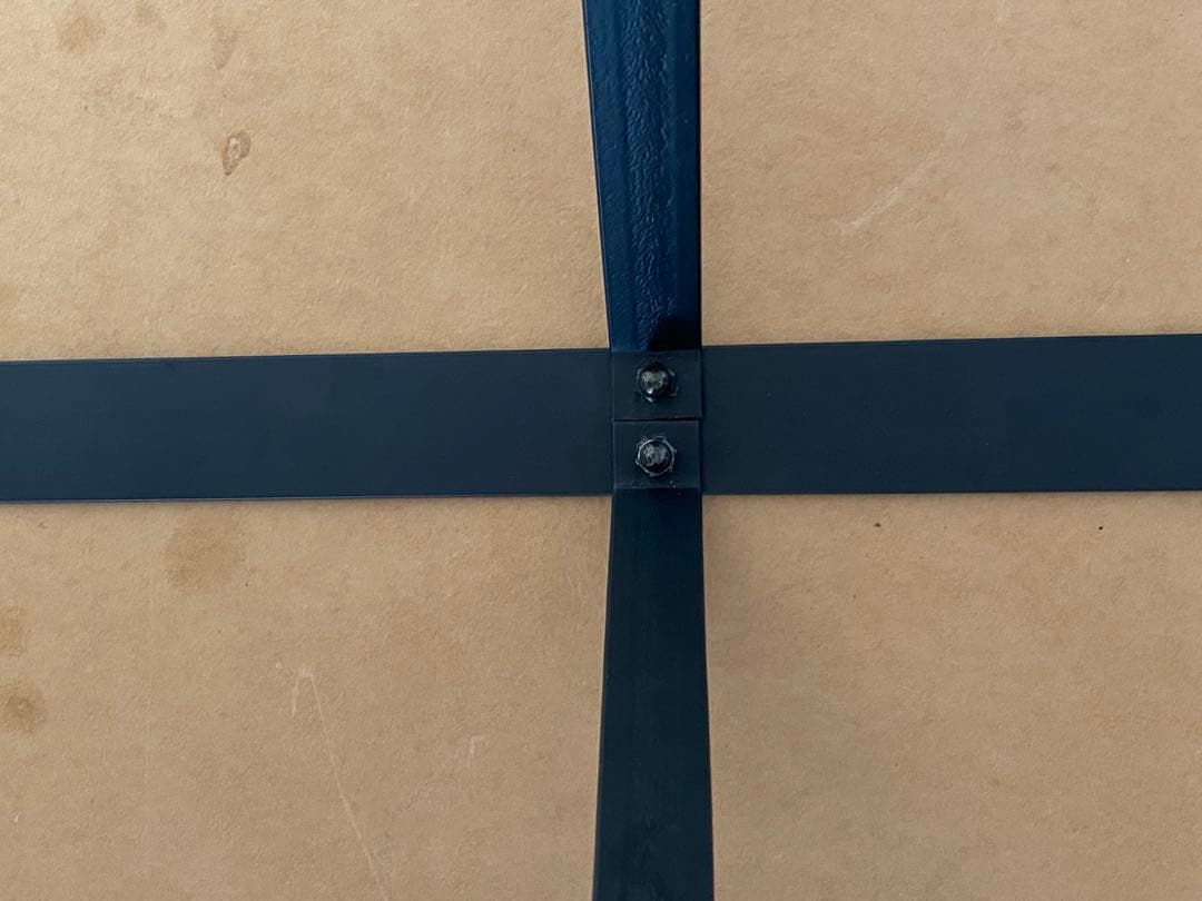 最終処分 IKEA VASSAD ヴェッサド ダイニングテーブル アイアン - メルカリ