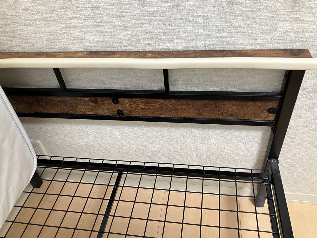 ニトリ　シングルベッドフレーム　マットレスセット