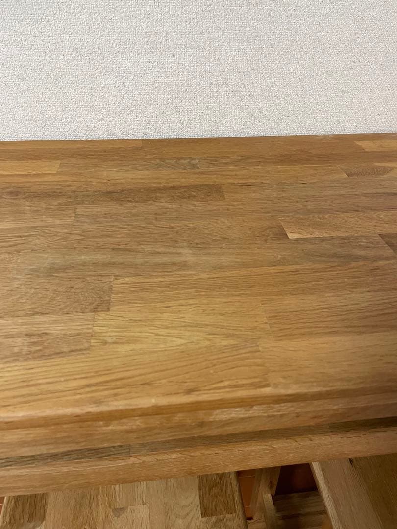 オークカウンターテーブル