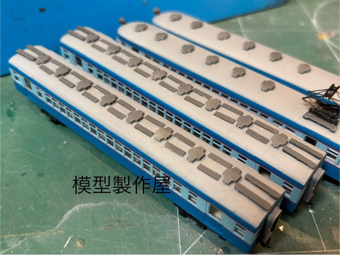 流電アイスキャンディーカラー　クモハ52KATO1次型改造品　他サイト出品中