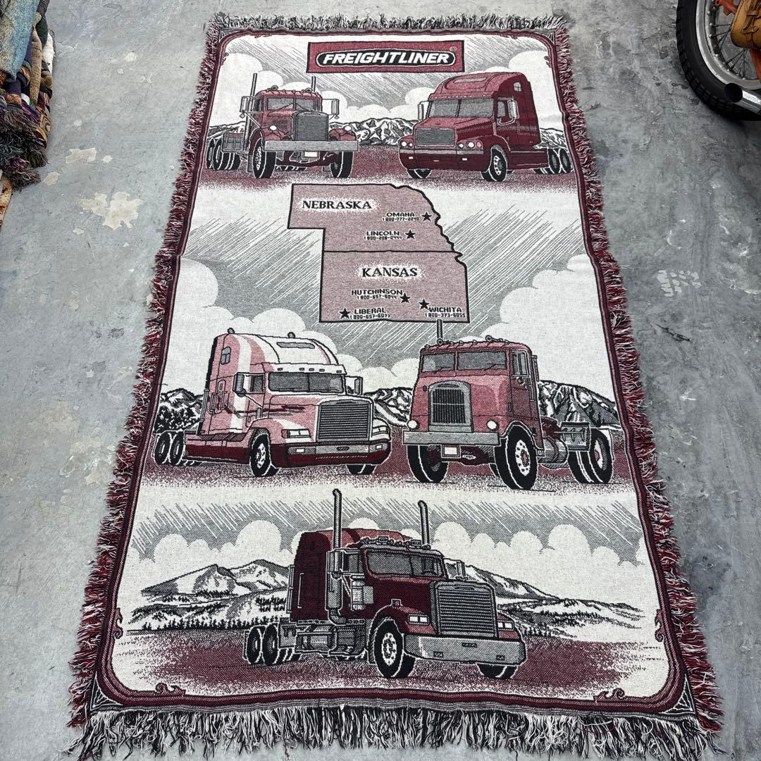 大判 トラック マルチカバー ソファーカバー ヴィンテージラグ 235x125