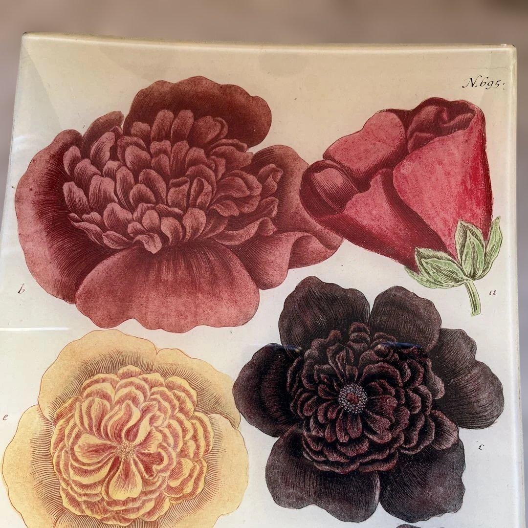 ジョンデリアン 大判デコパージュプレート 40×25cm