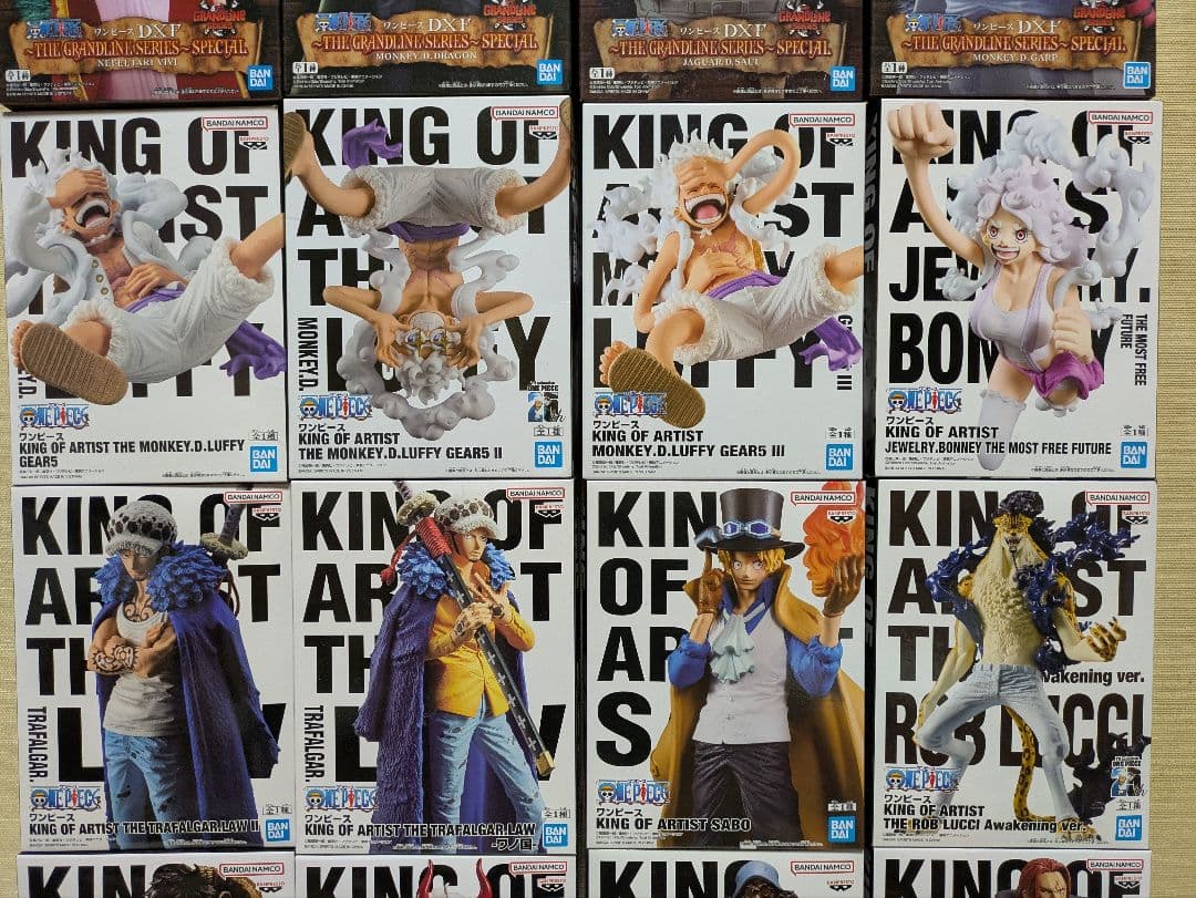ワンピース KING OF ARTIST DXF22体まとめ売り ルフィ ギア5