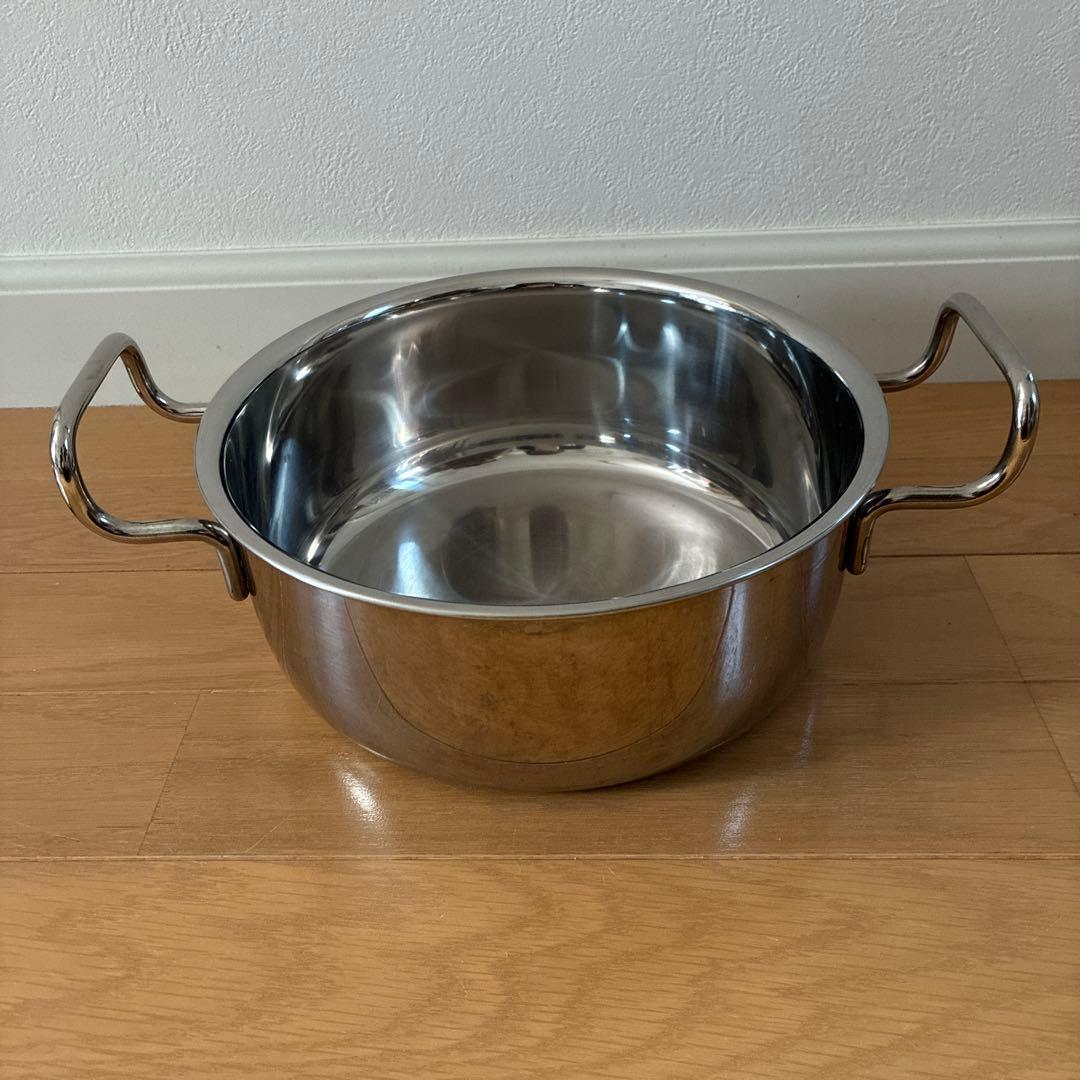 ジオプロダクト　両手鍋 22センチ