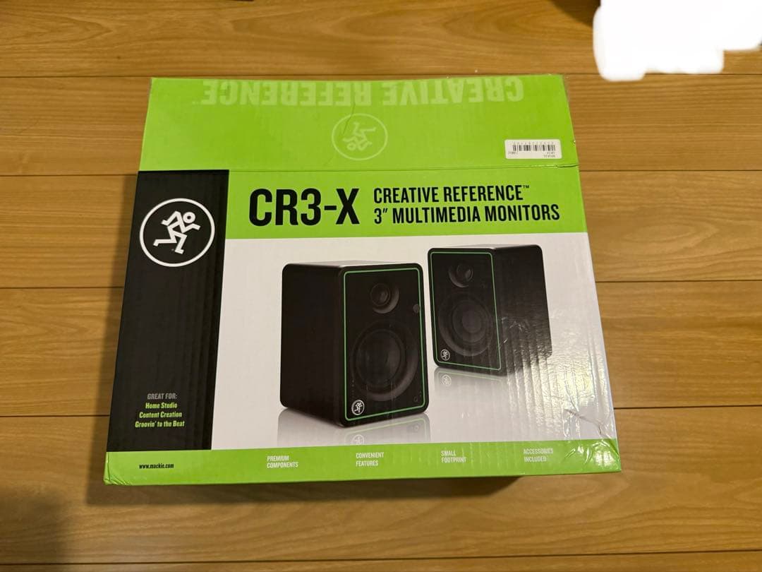 MACKIE CR3-X モニタースピーカー｜箱あり・付属品完備・美品
