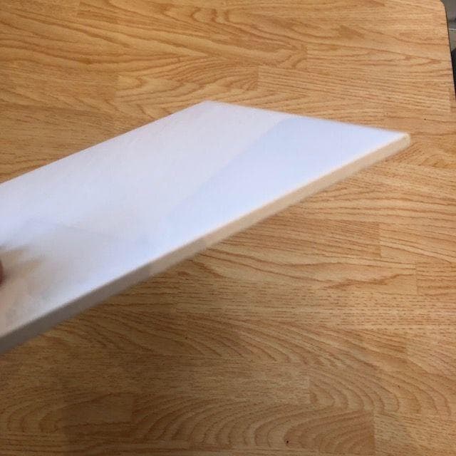 15cm 正方形タイル　(オフホワイト)　８枚セット