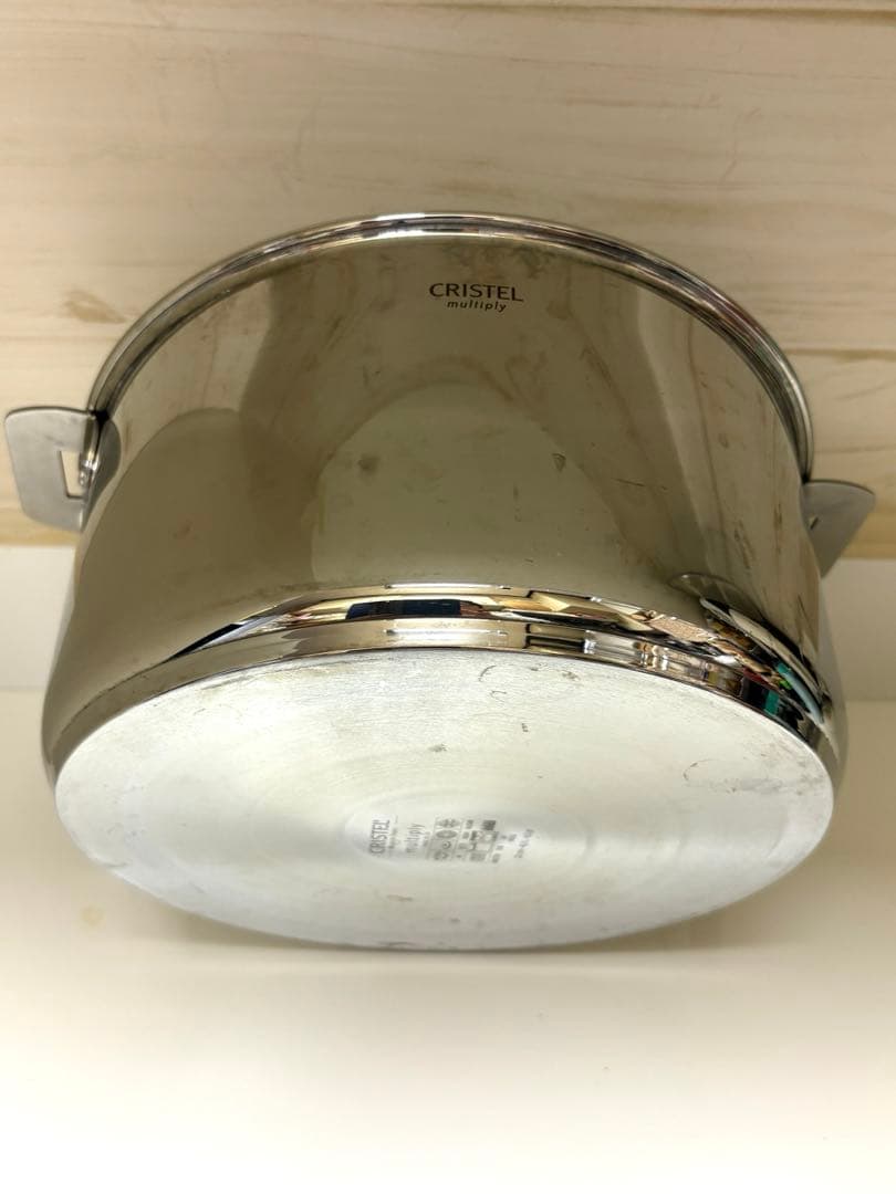 【レア】クリステル エムピーシリーズ （MP） 深鍋 22cm 美品
