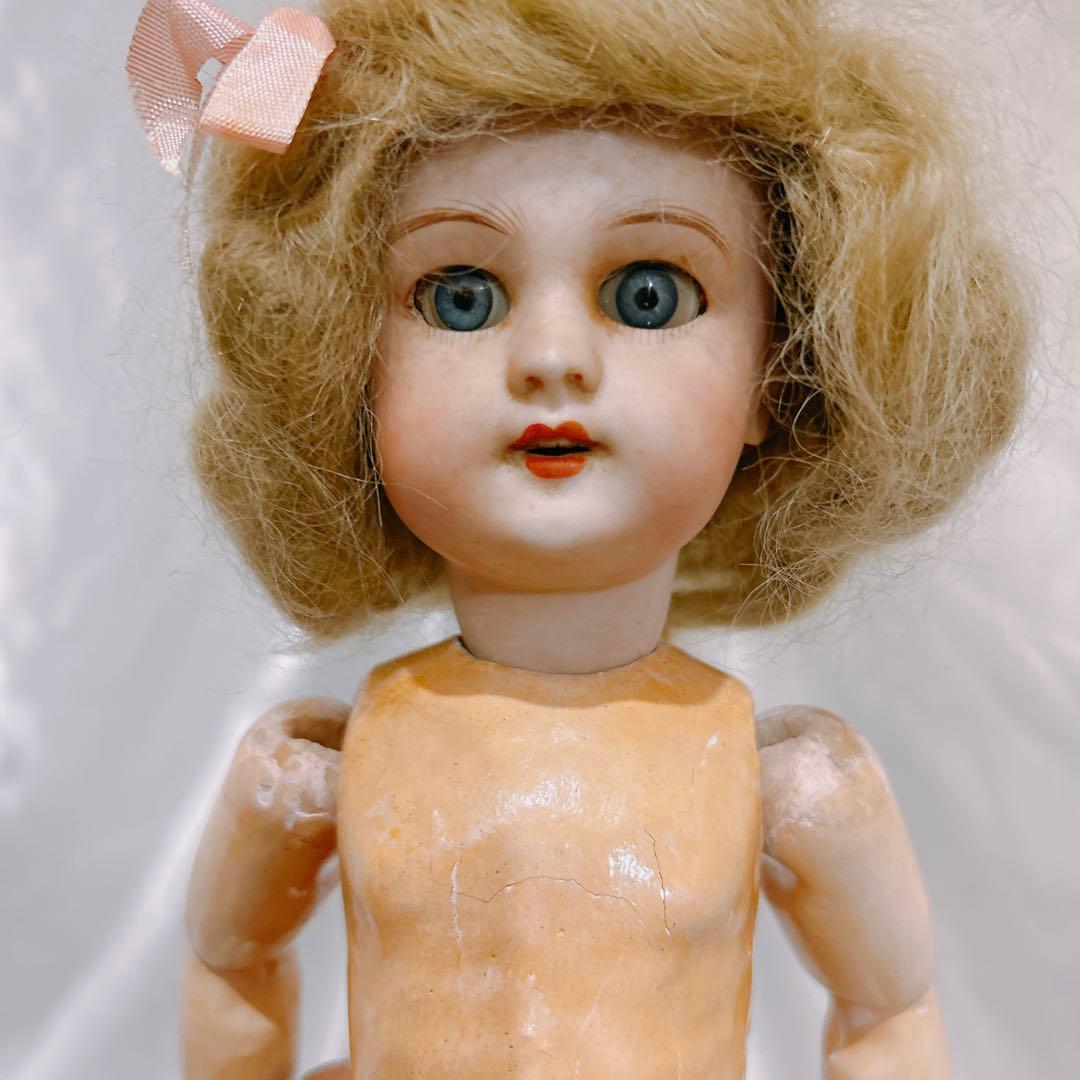 アンティークビスクドール DEPジュモー 36cm - メルカリ
