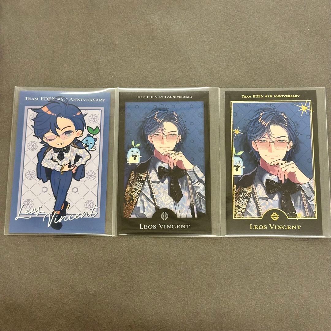 レオス・ヴィンセント エデン組 チェキ風カード - メルカリ