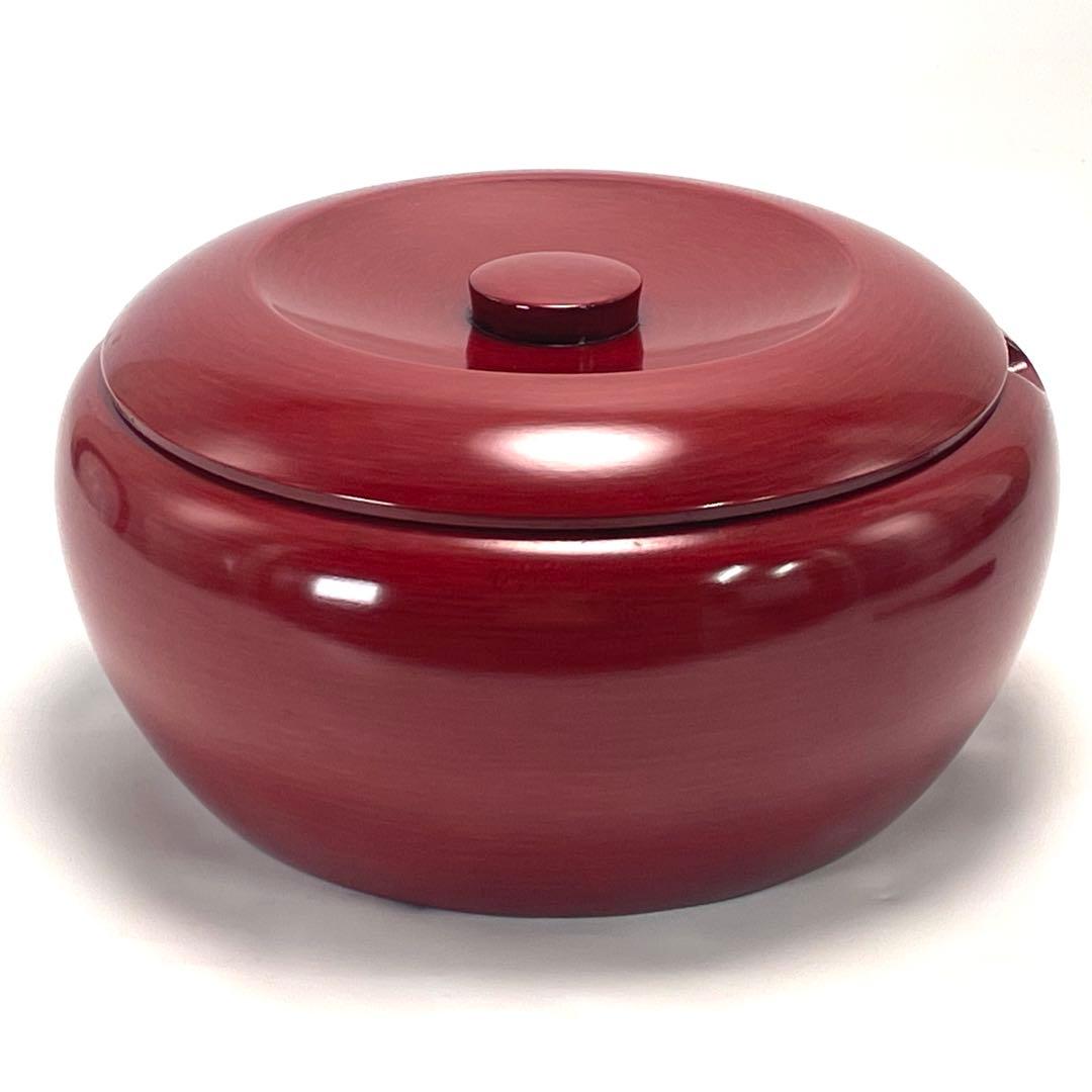 日本製 伝統工芸 讃岐漆器 後藤塗 おひつ 木製飯器 朱塗り無垢材 栃 木製