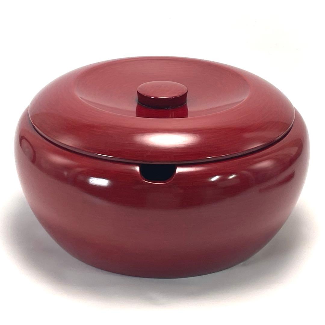 日本製 伝統工芸 讃岐漆器 後藤塗 おひつ 木製飯器 朱塗り無垢材 栃 木製