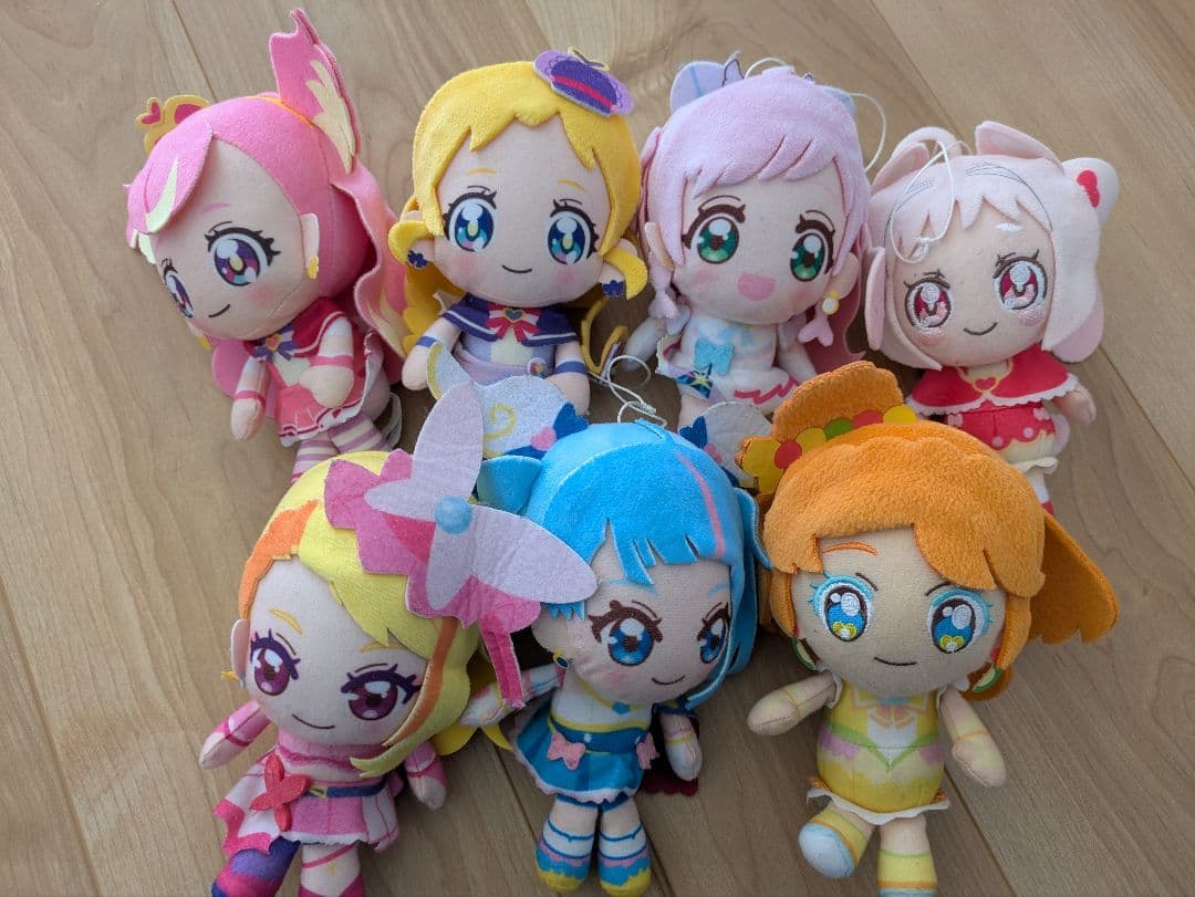 プリキュア ぬいぐるみ 7体セット - メルカリ