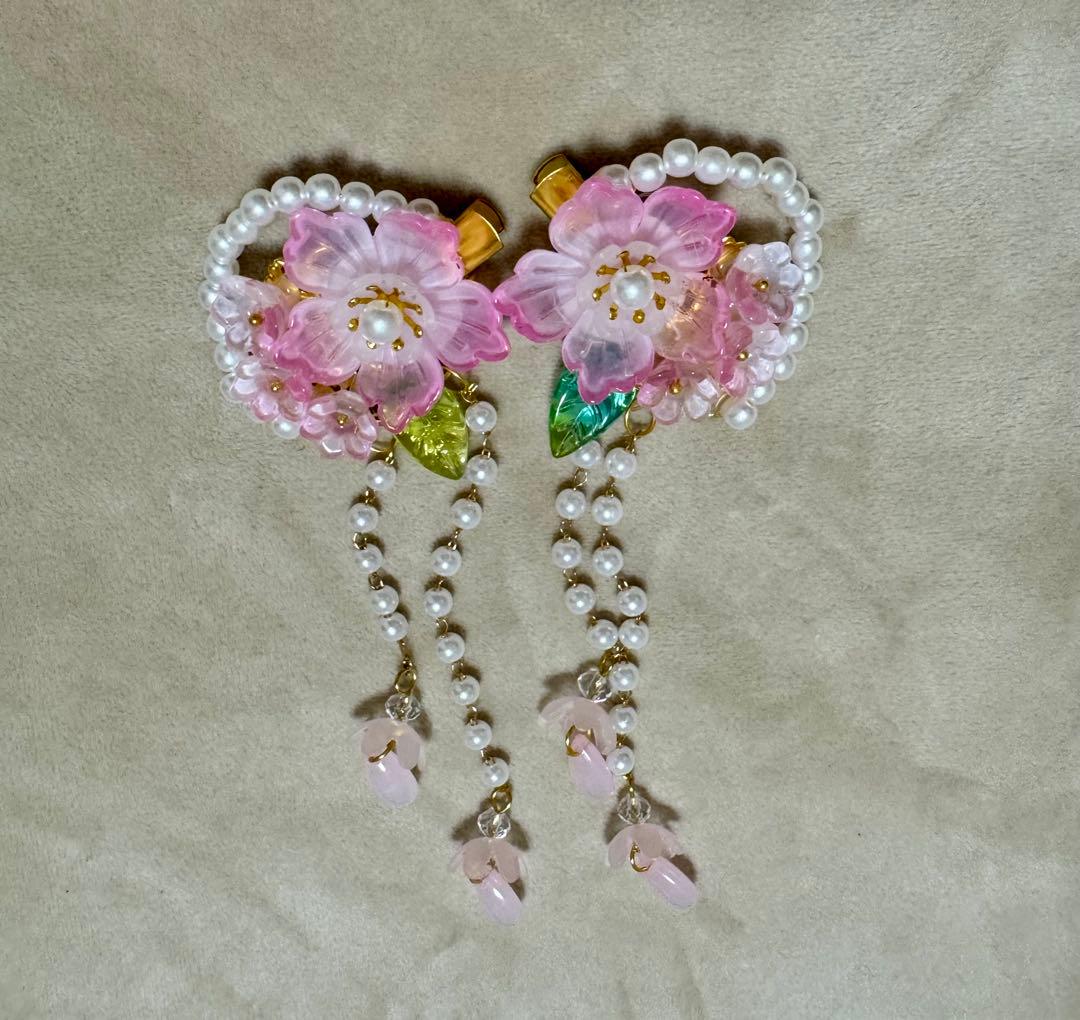 値下げ！キャサリンコテージ七五三【うさぎスリッポン.髪飾り.ウィッグ付】