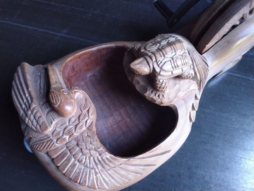 大工道具 墨壺 坪昭作 山桜