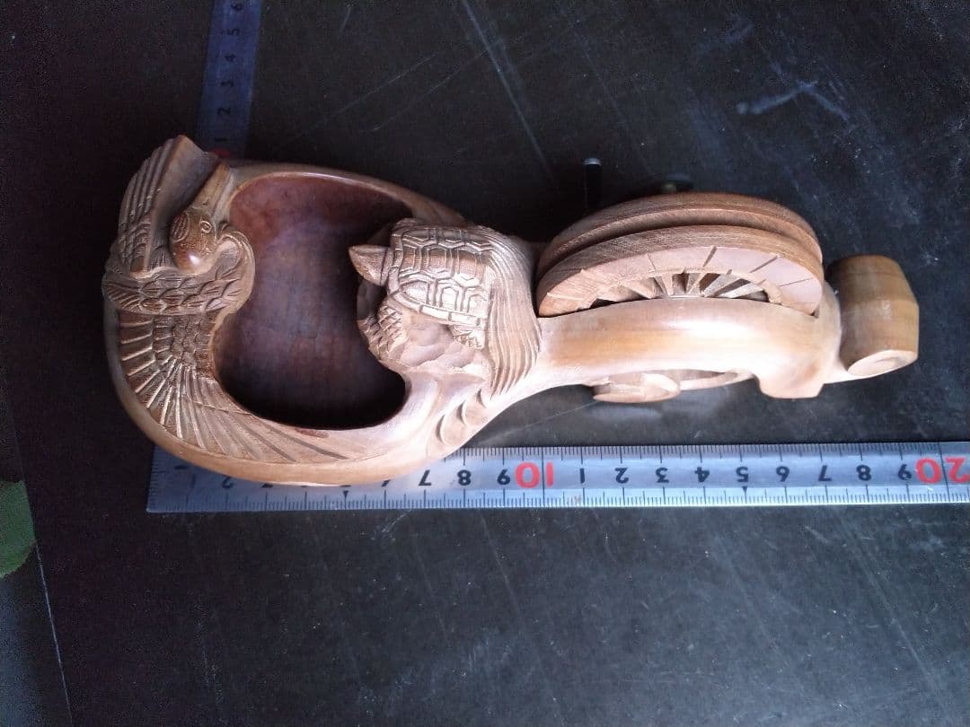 大工道具 墨壺 坪昭作 山桜