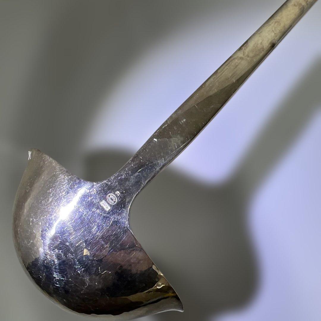 ジョージジェンセン激レアブロッサムsterling925 特大グレービーレードル