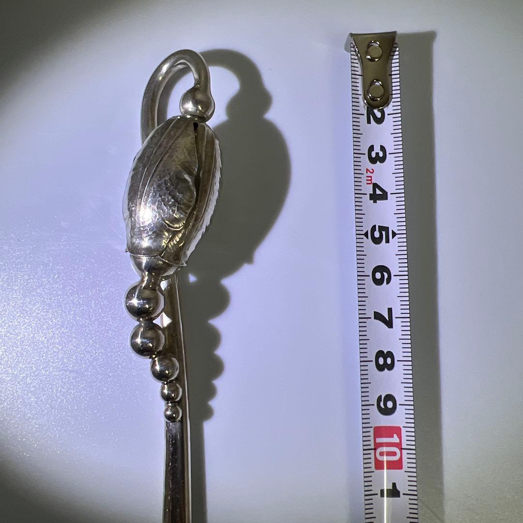 ジョージジェンセン激レアブロッサムsterling925 特大グレービーレードル