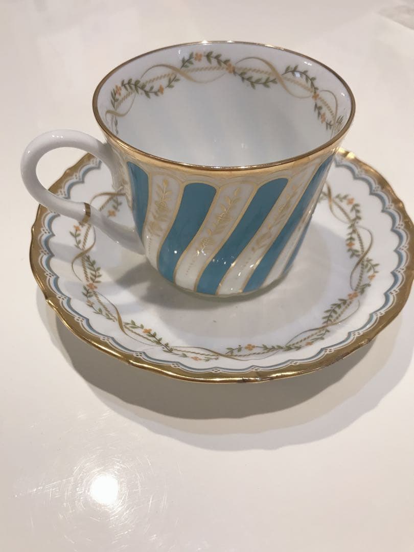 希少【未使用】Noritake ダイヤモンドコレクション カップ＆ソーサー5客