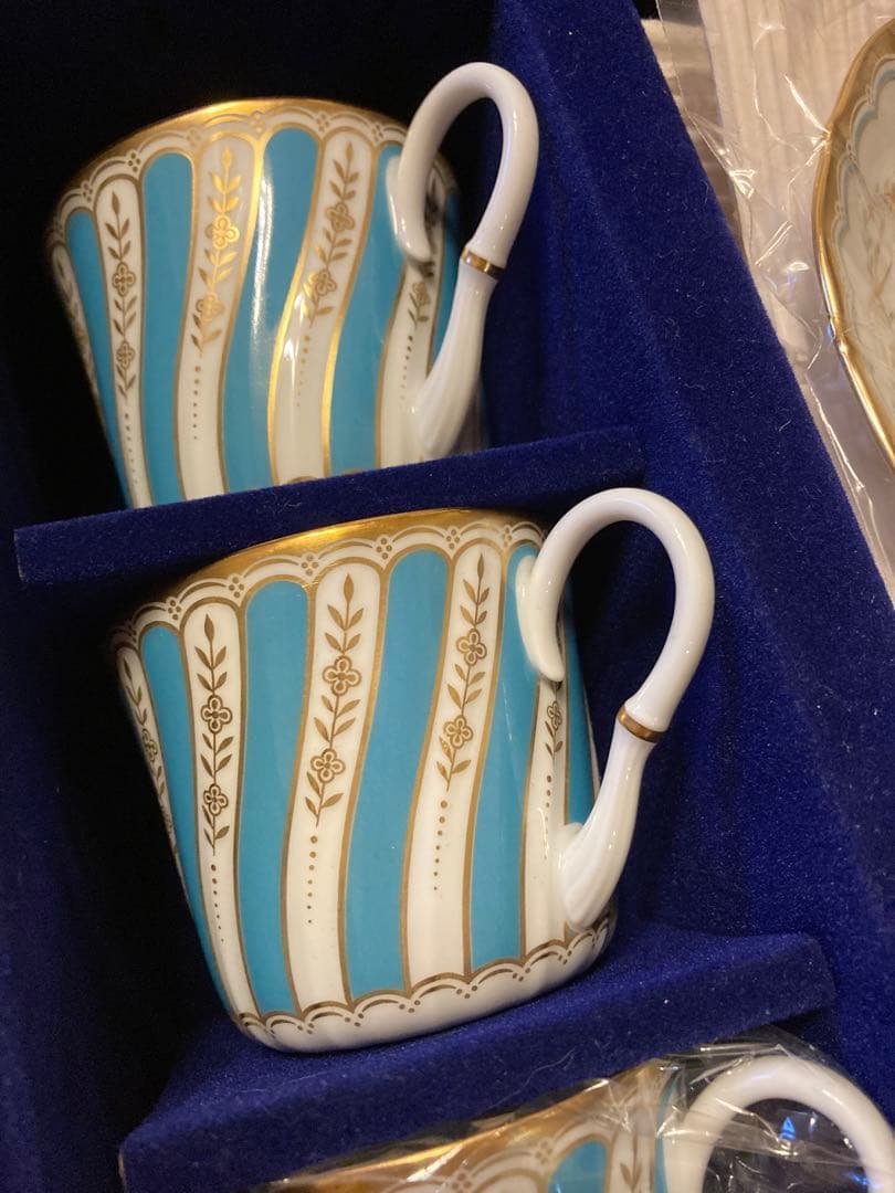 希少【未使用】Noritake ダイヤモンドコレクション カップ＆ソーサー5客