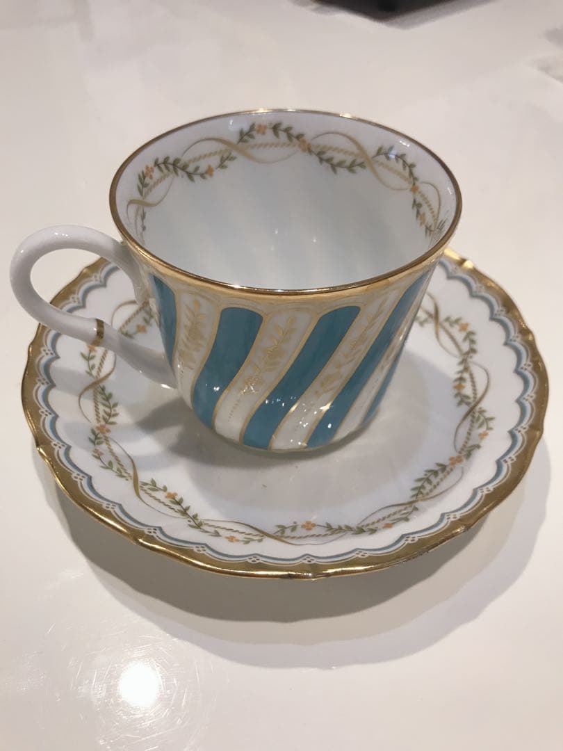 希少【未使用】Noritake ダイヤモンドコレクション カップ＆ソーサー5客