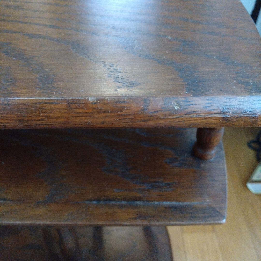 ヨーロッパ　ビンテージ　サイドテーブル　マガジンラック